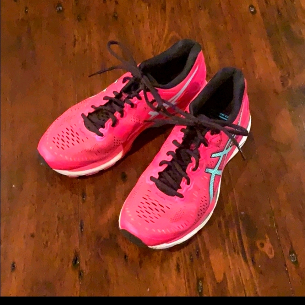 Pink Asics